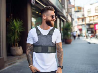 BULLETFROOF VEST GRAPHIC T-SHIRT
